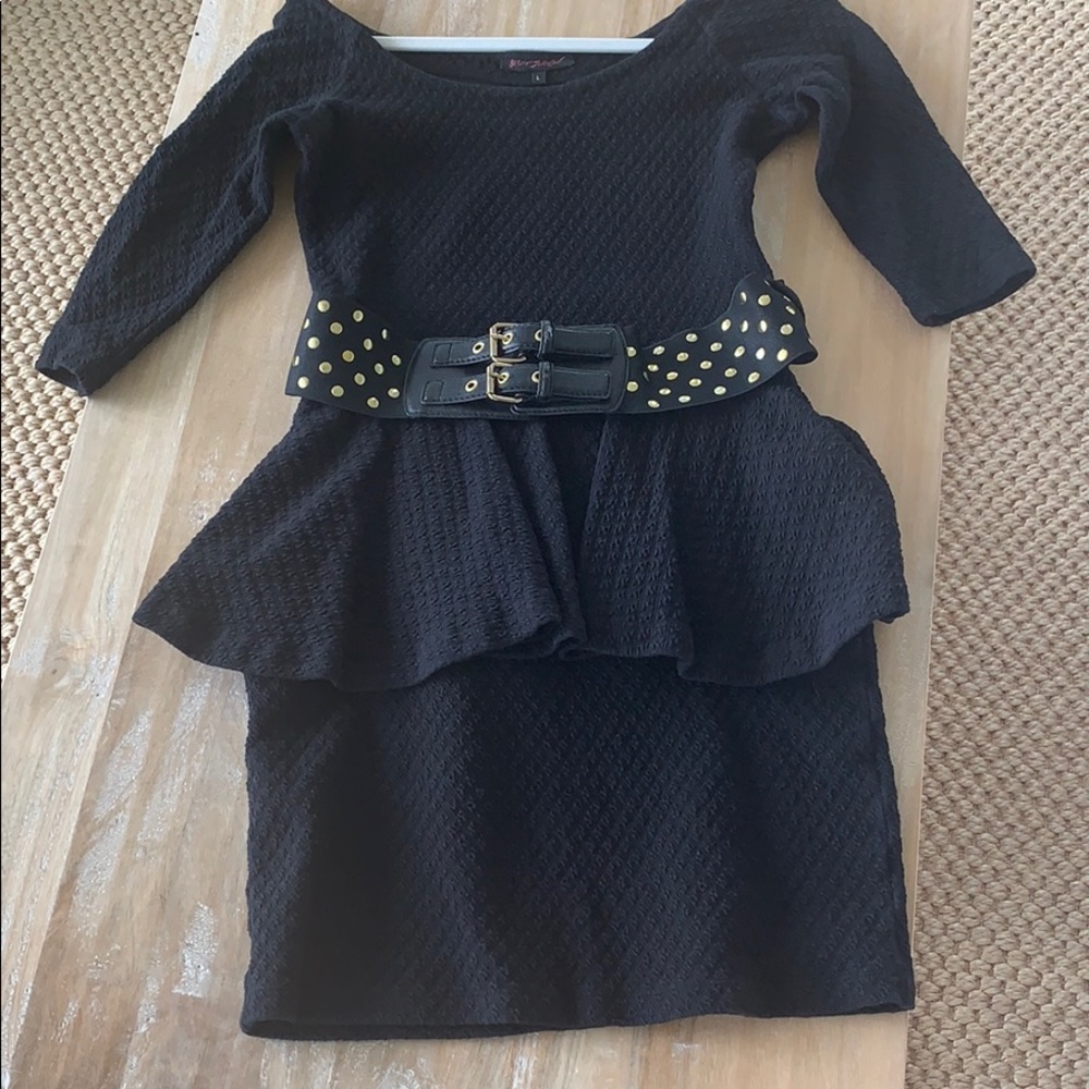 Betsey Johnson cotton spandex dress